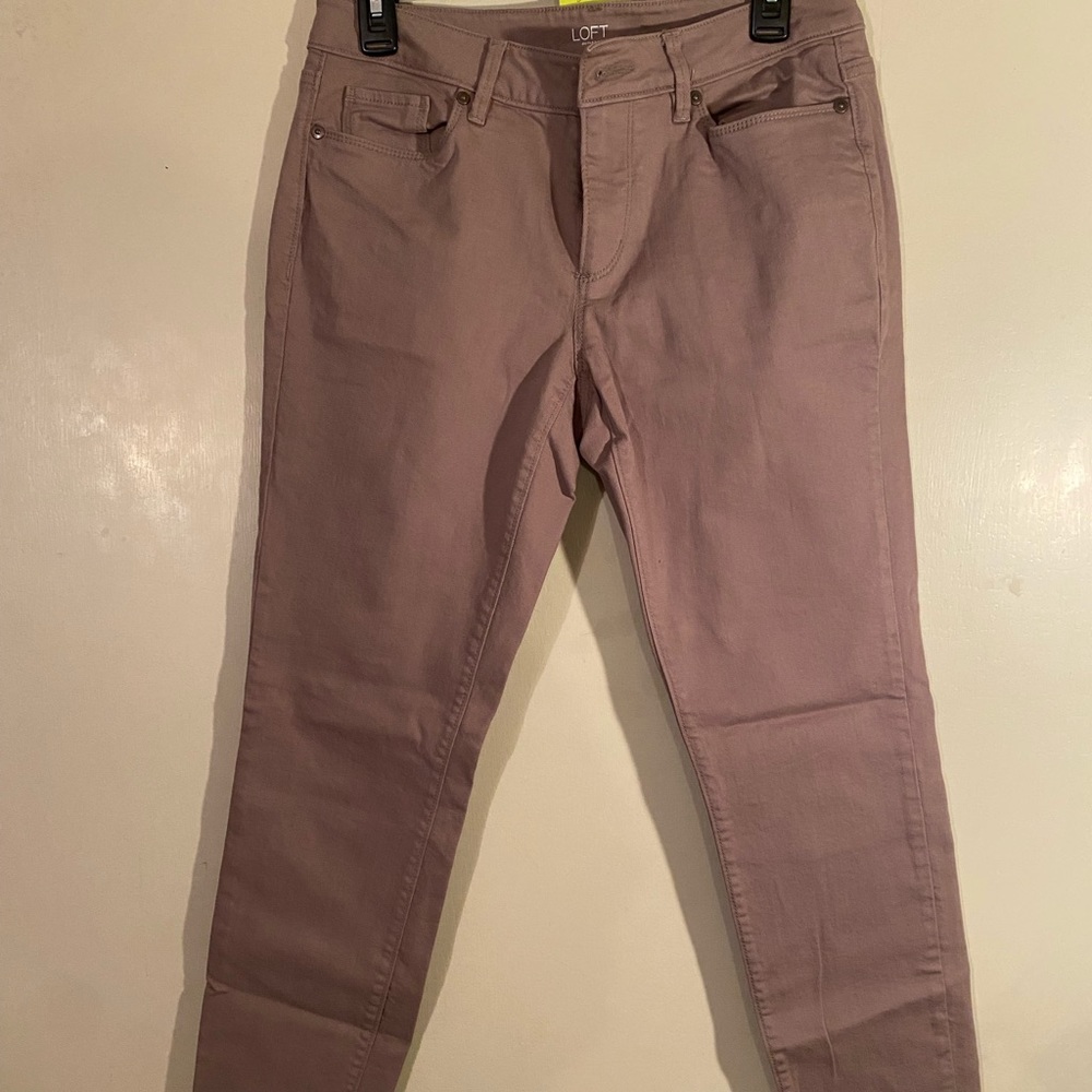 Loft Curvy Skinny Size 6